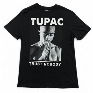 Black 2pac trust nobody graphic